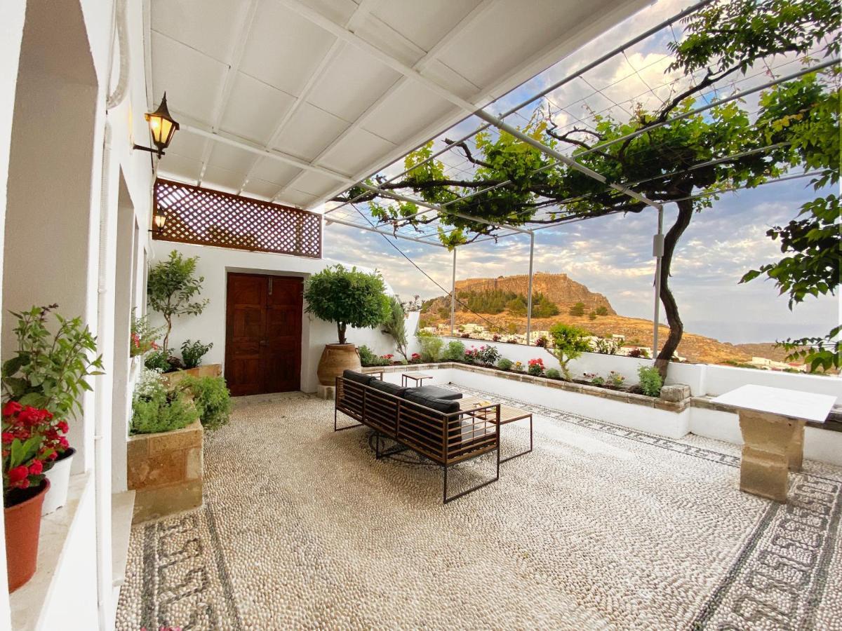 Arte Lindos Villa Exteriör bild