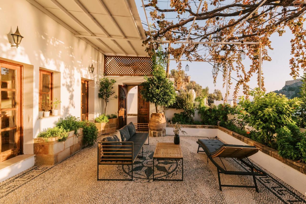 Arte Lindos Villa Exteriör bild