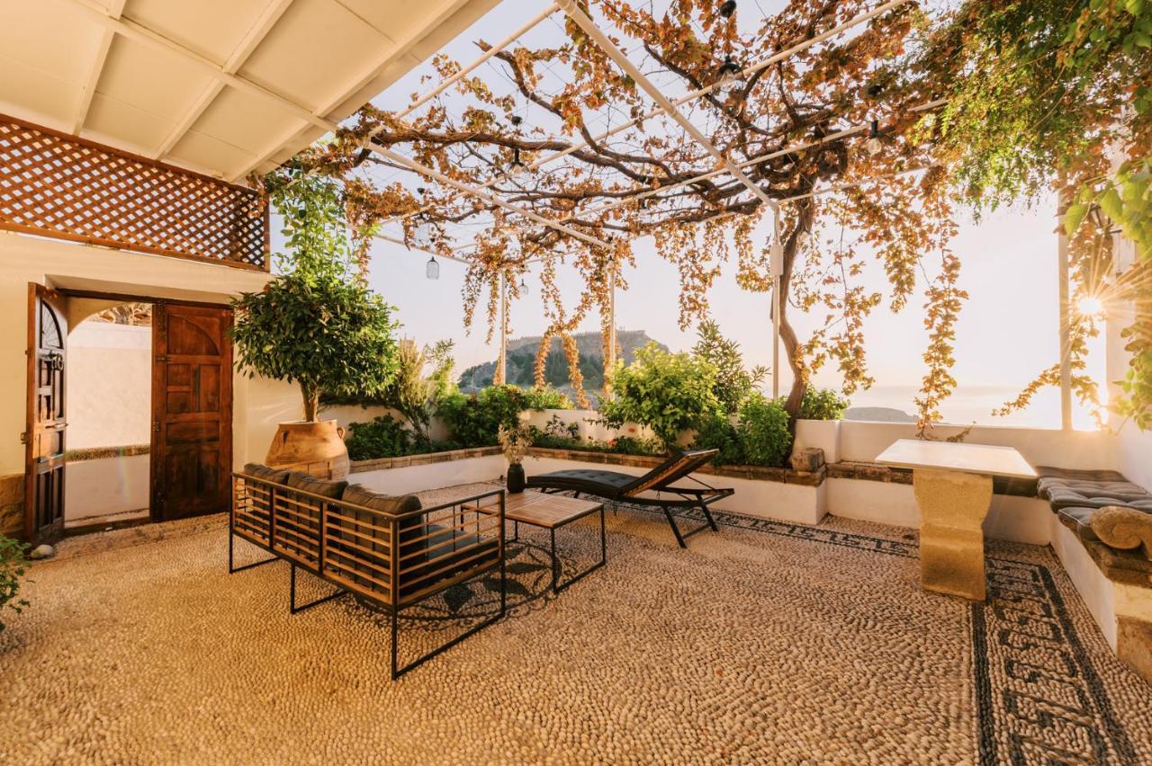 Arte Lindos Villa Exteriör bild