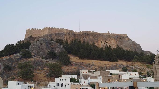 Arte Lindos Villa Exteriör bild